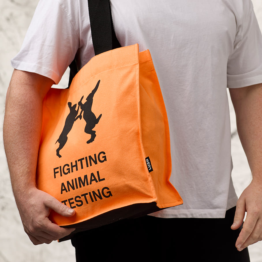 Fighting Animal Testing - Fluoro Orange