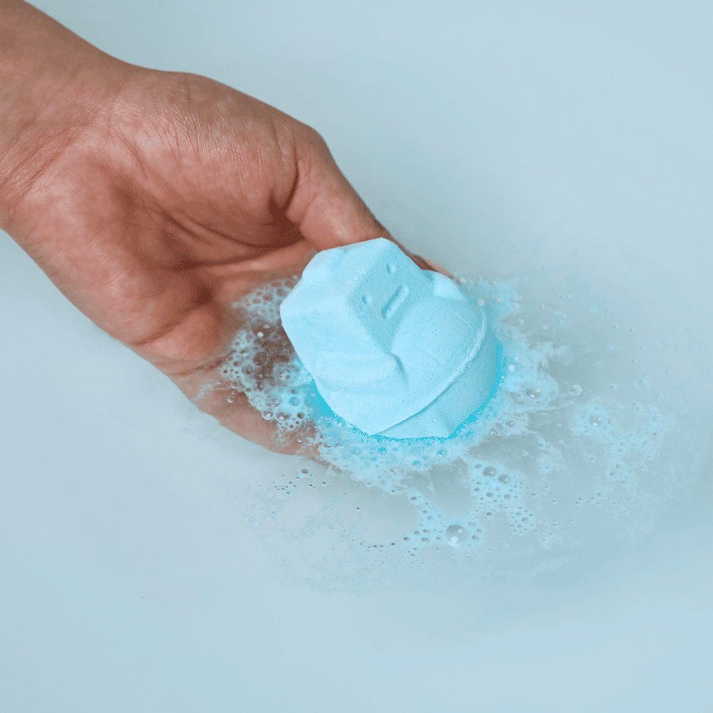 Ickle Bot con shampoo sólido
