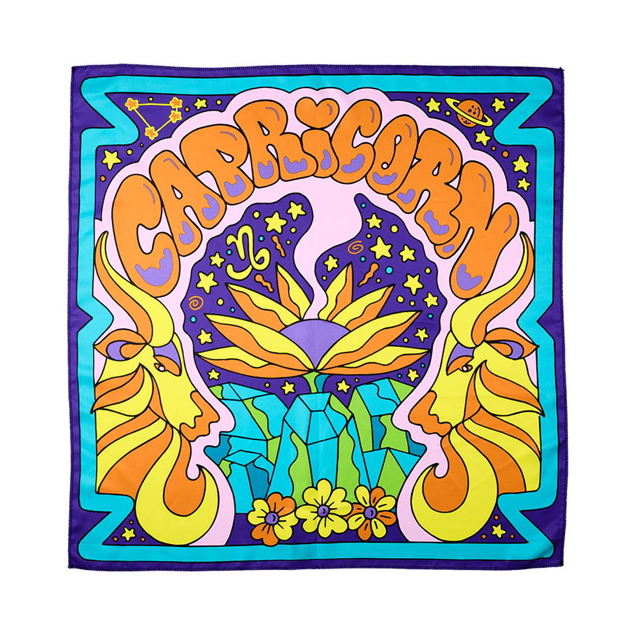 Capricorn Zodiac Knot Wrap