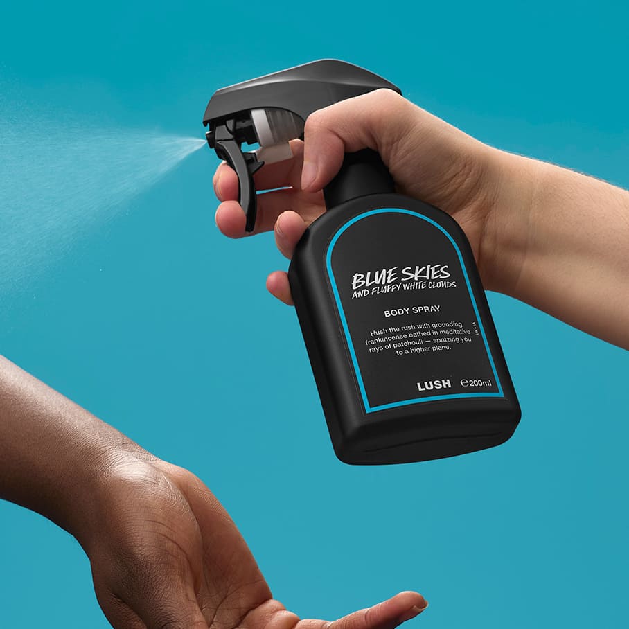 Blue Skies And Fluffy White Clouds