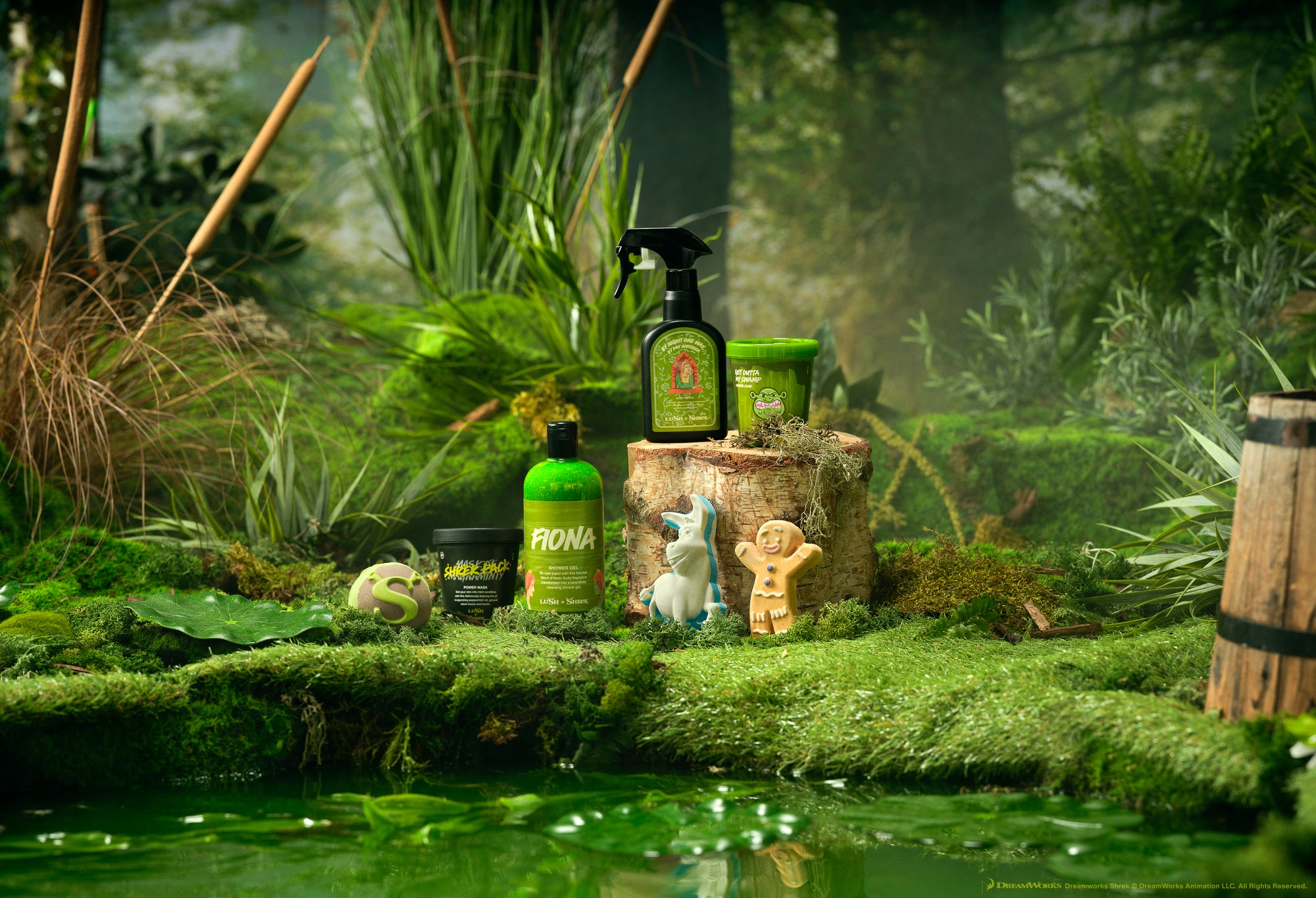 Lush x Shrek: ¡Sólo para bañistas de pantano!