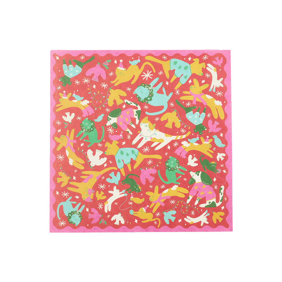 Christmas Companions Lokta Wrap