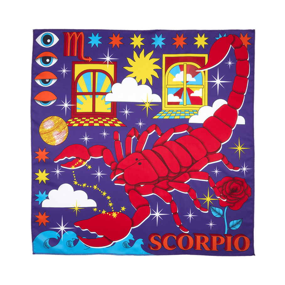 Scorpio Zodiac Knot Wrap