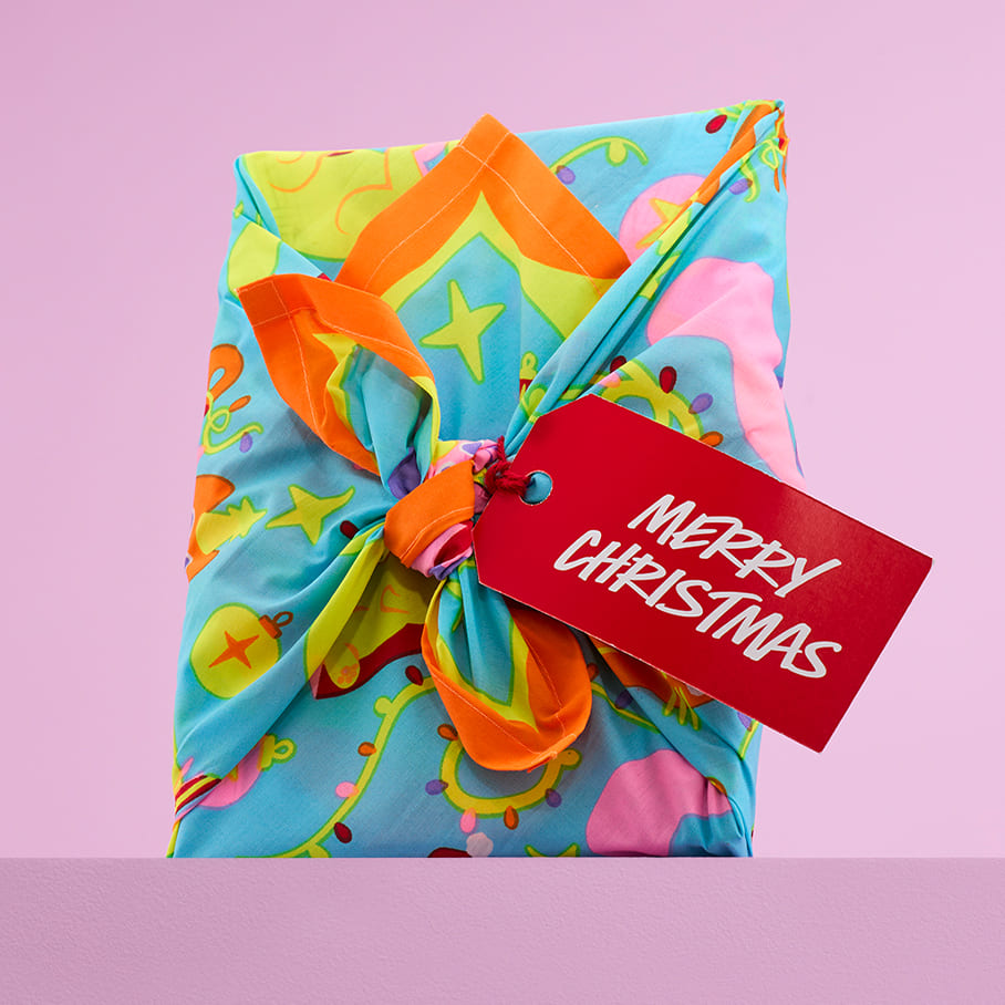 Purrfect Christmas Knot Wrap