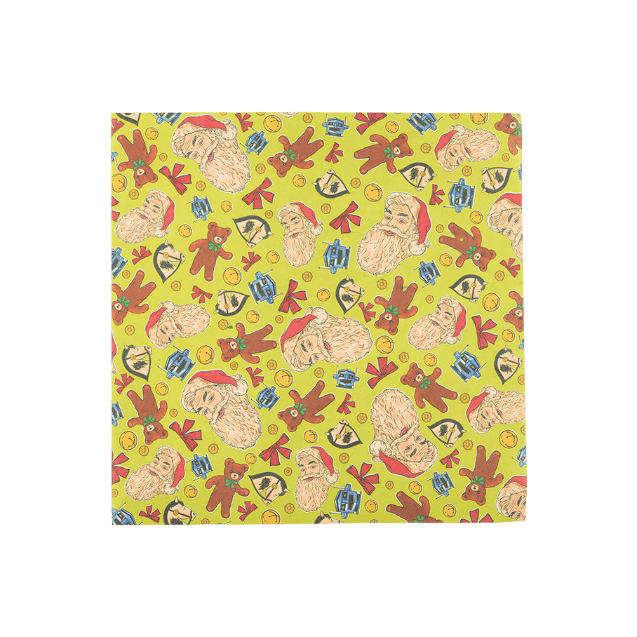 Santa's On His Way Lokta Wrap