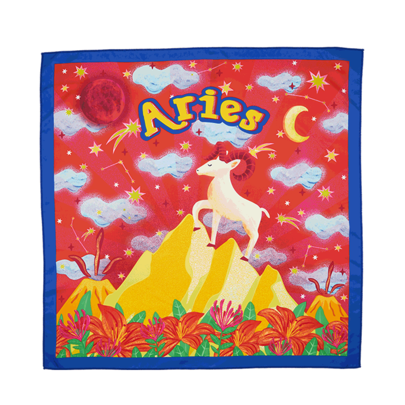 Aries Zodiac Knot Wrap