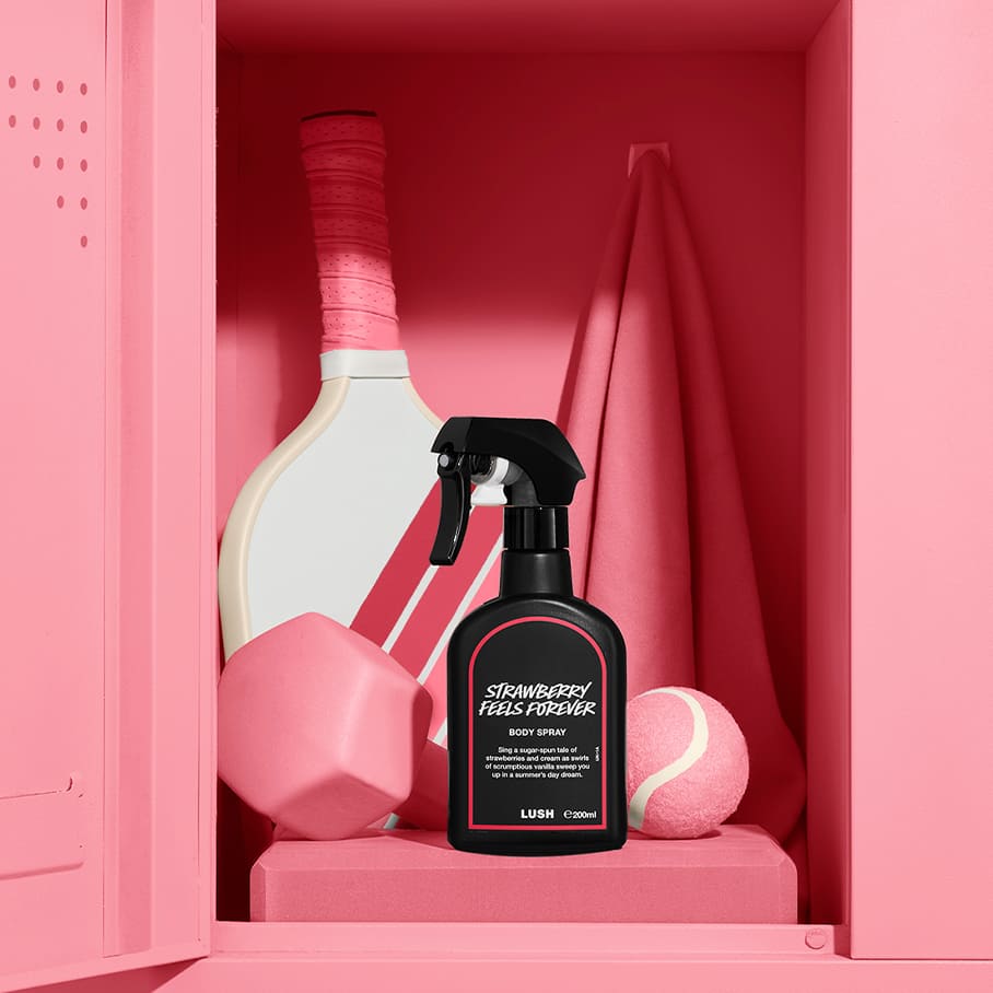 LUSH STRAWBERRY FEELS FOREVER ボディスプレー Strawberry Feels Forever Body Spray | LUSH
